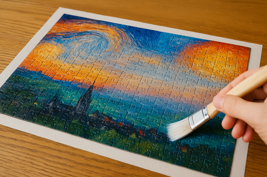 Comment coller un puzzle ?