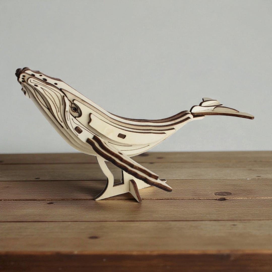 Puzzle 3D Baleine
