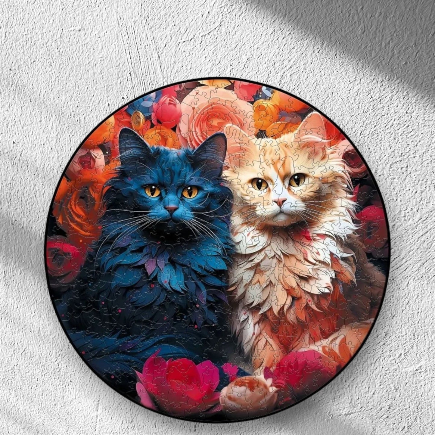 Puzzle Chat Noir et Blanc