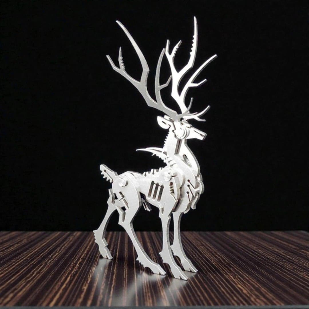Sculpture 3D Cerf