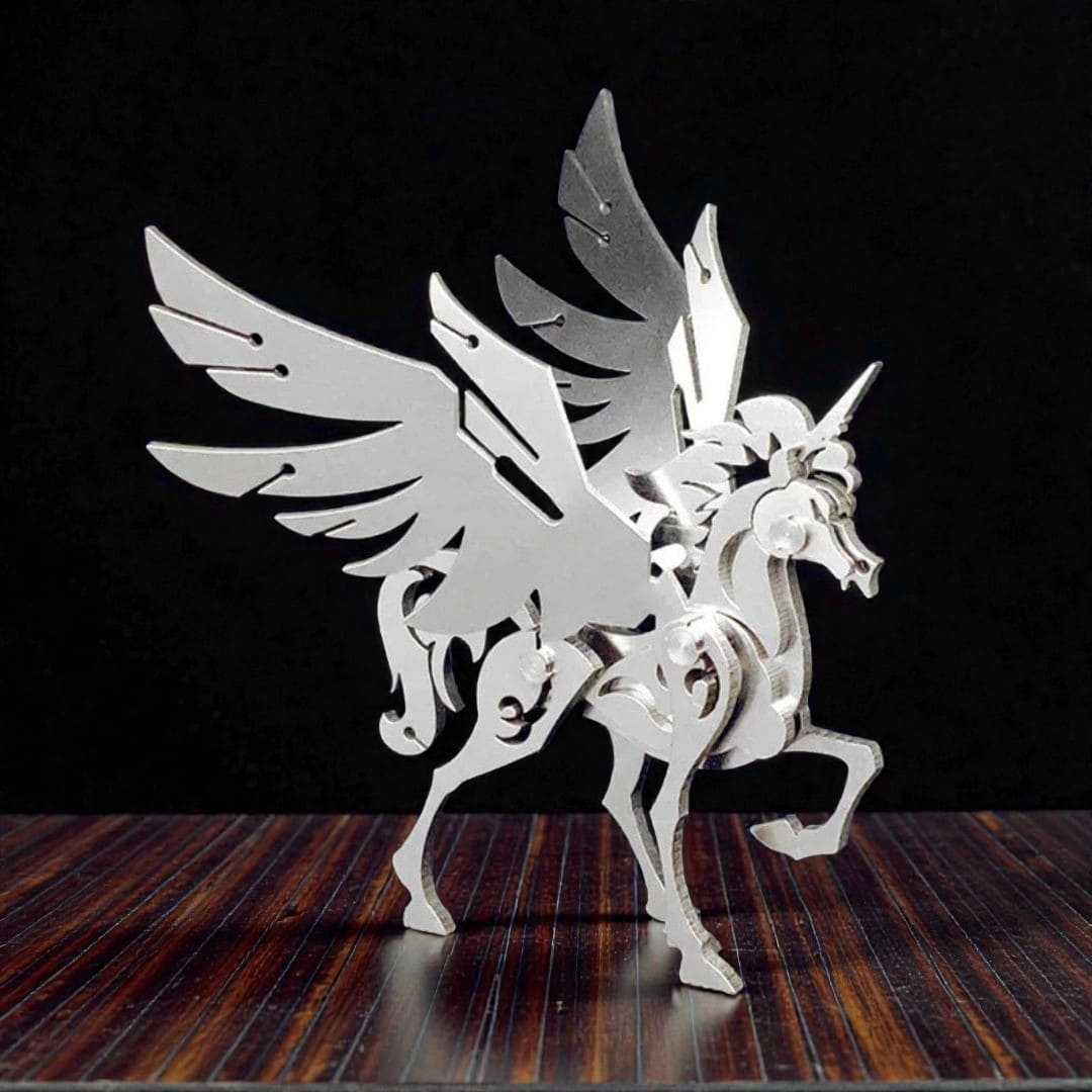 Sculpture 3D Licorne