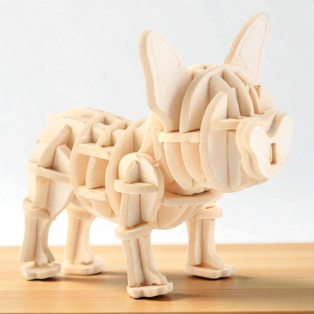 Puzzle 3D Chien | Bouledogue
