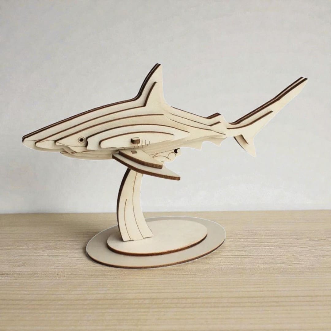 Puzzle 3D Requin