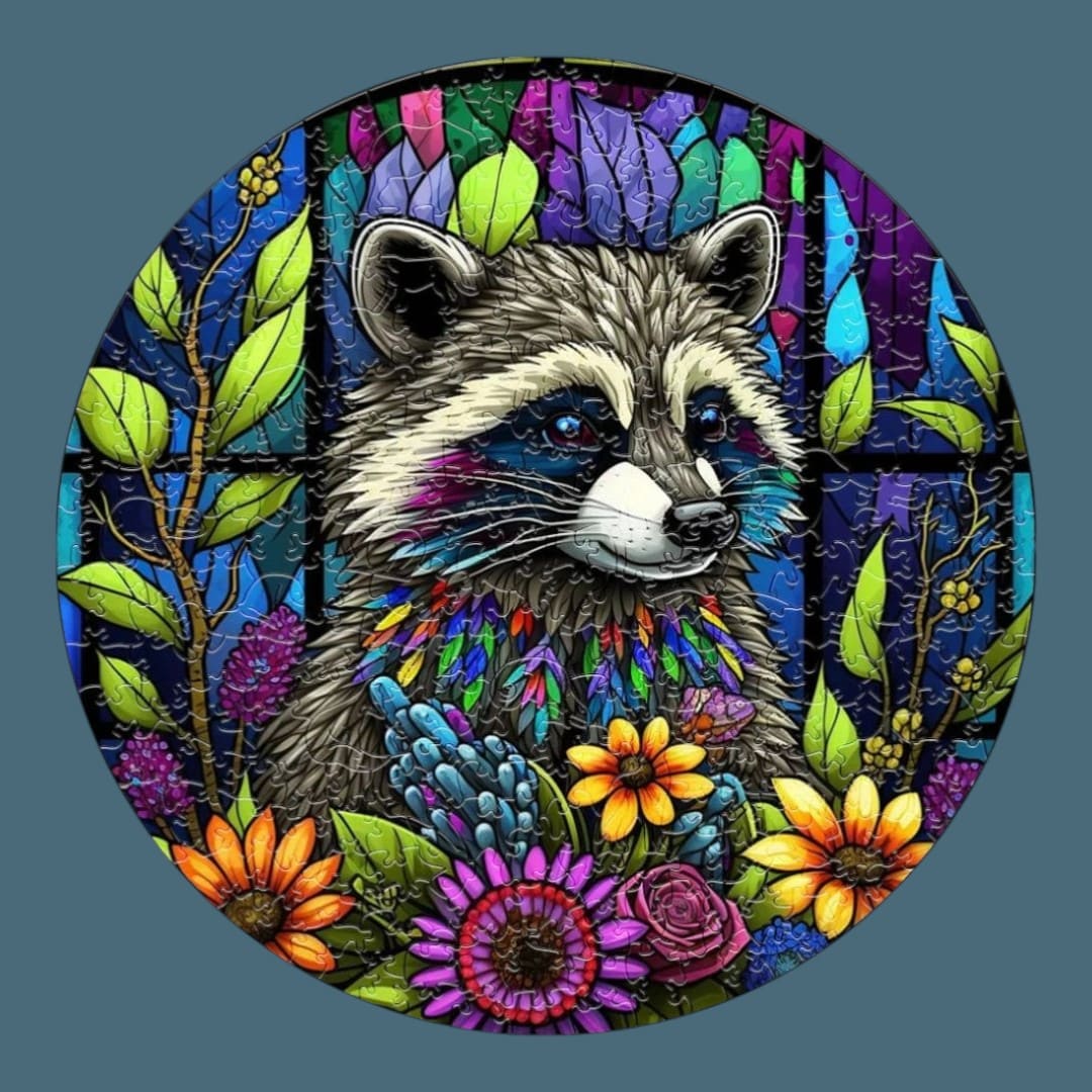 Puzzle Raton Laveur