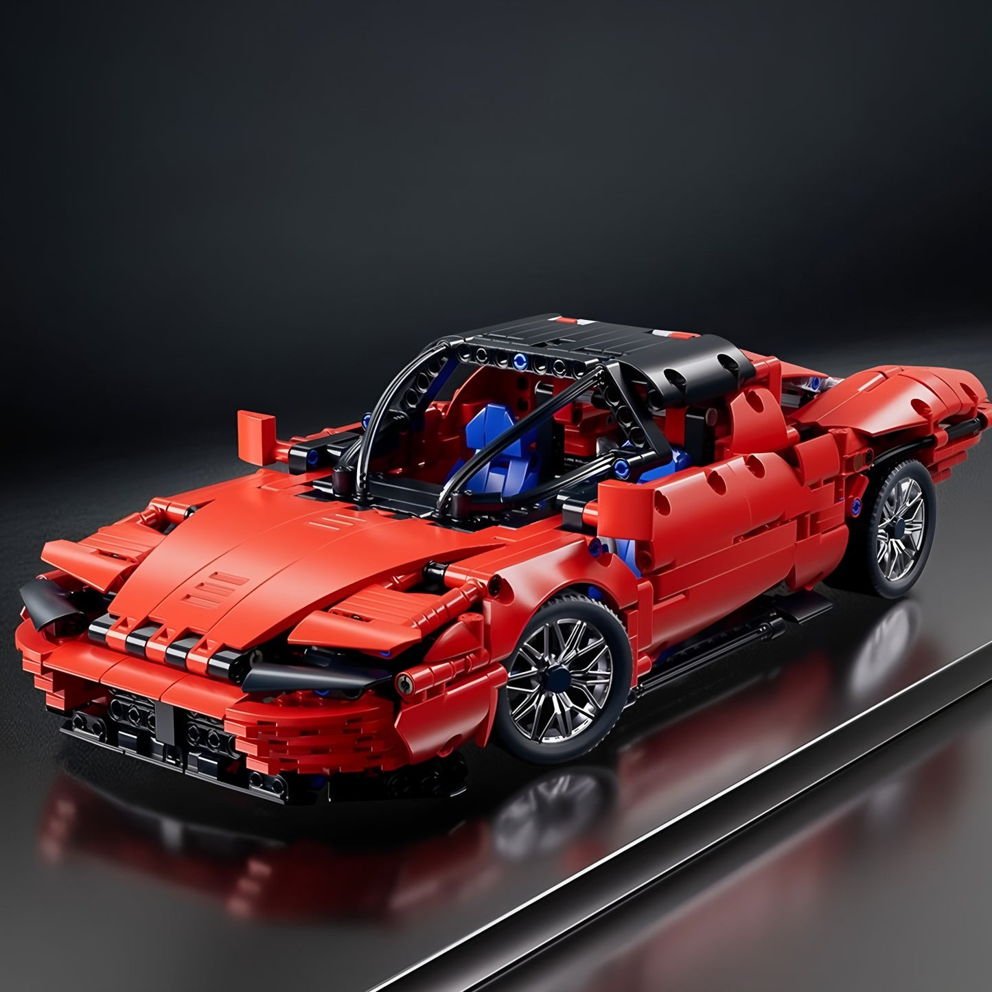 Puzzle 3D Voiture Rouge - Série 01