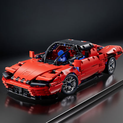 Puzzle 3D Voiture Rouge - Série 01