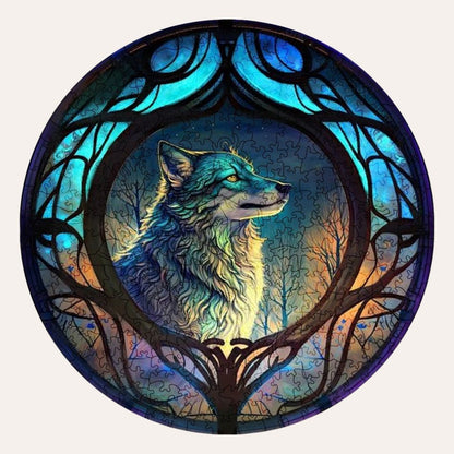Puzzle Bois Loup