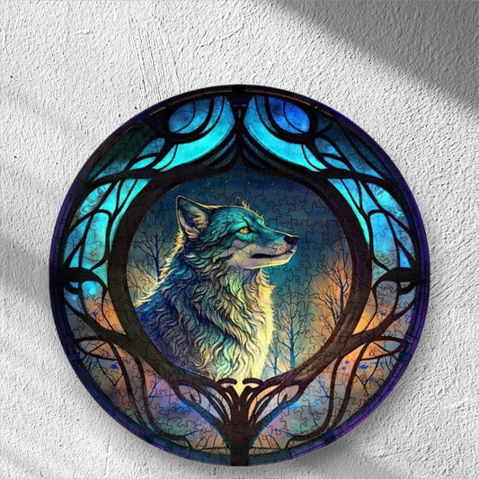 Puzzle Bois Loup - Sylvan