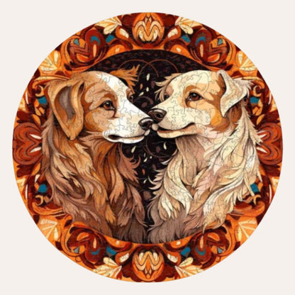Puzzle Chien Amour