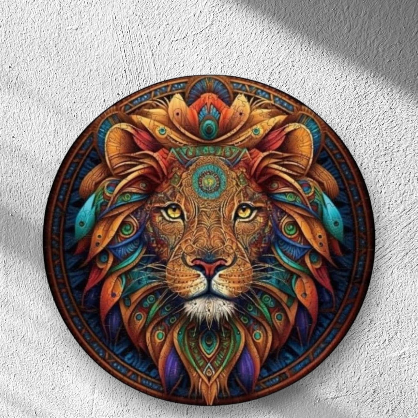 Puzzle Lion Art