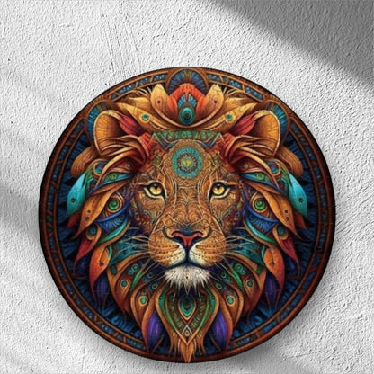 Puzzle Lion Art