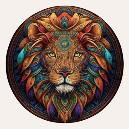 Puzzle Lion Art