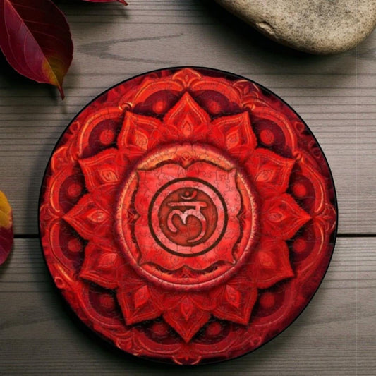 Puzzle Mandala en bois - Rudra