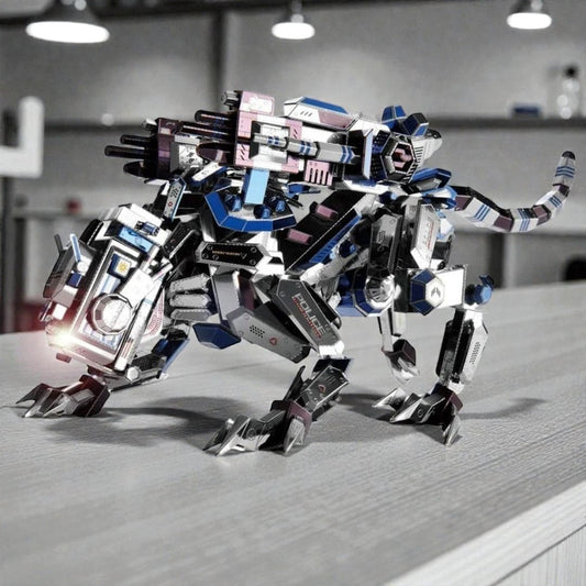 Puzzle 3D Police Cyborg