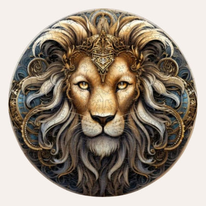 Puzzle Lion Roi