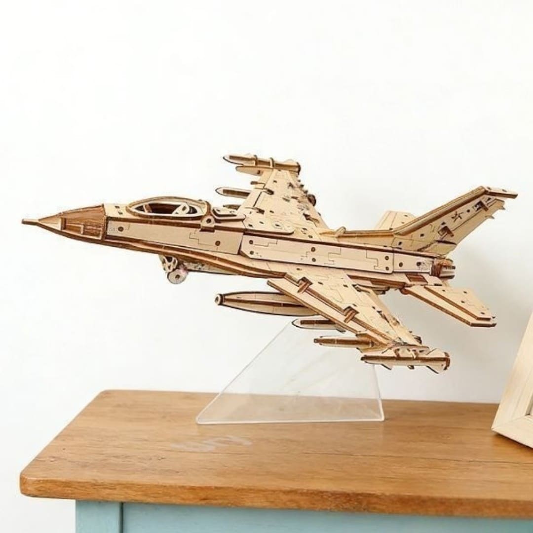 Puzzle 3D Bois Avion