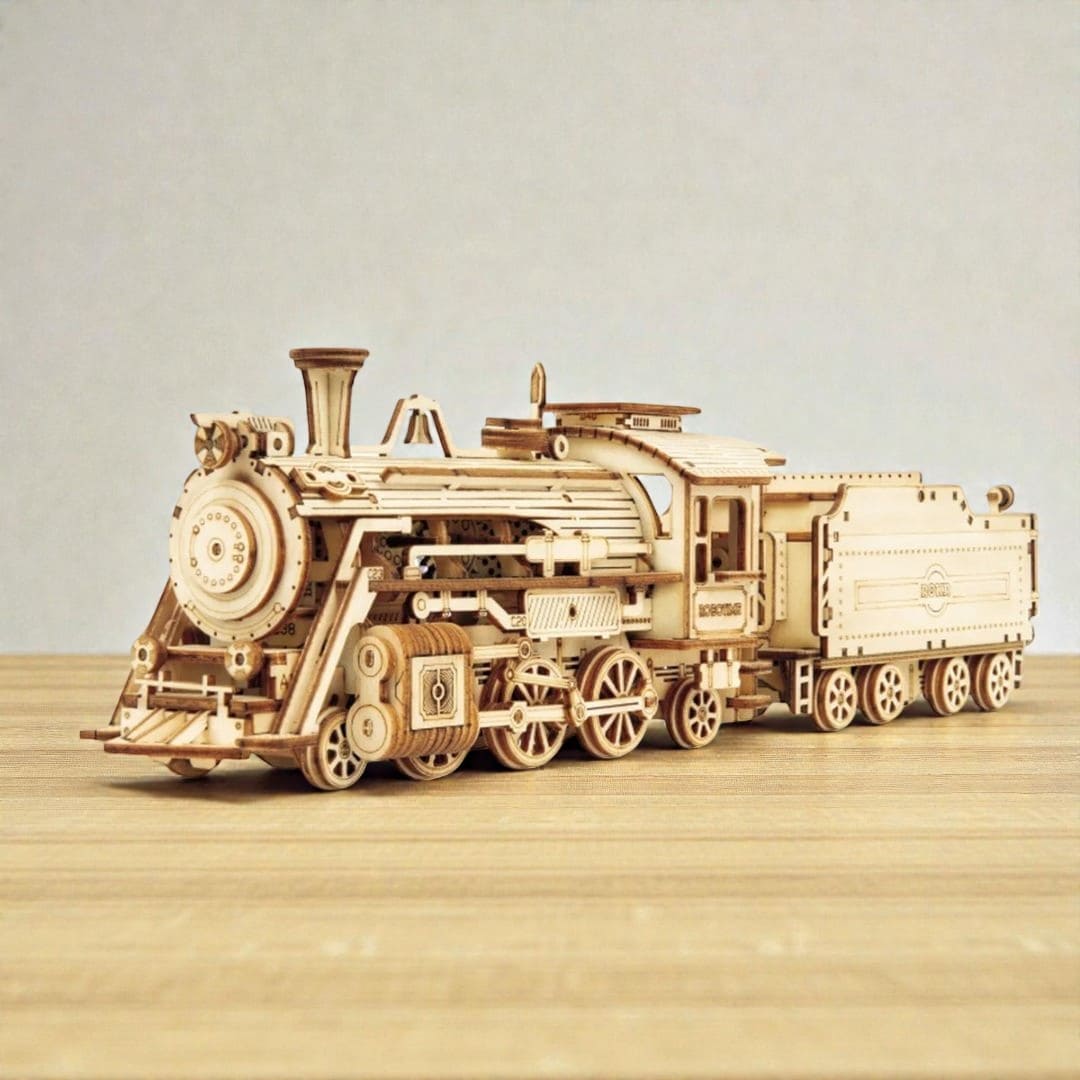 Puzzle 3D Bois Train