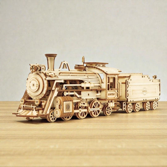 Puzzle 3D Bois Train