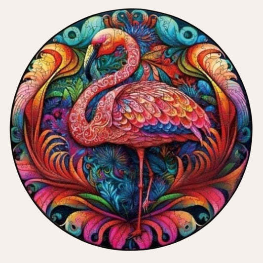 Puzzle Flamant Rose