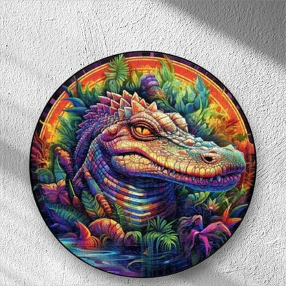 Puzzle Crocodile