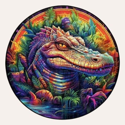 Puzzle Crocodile