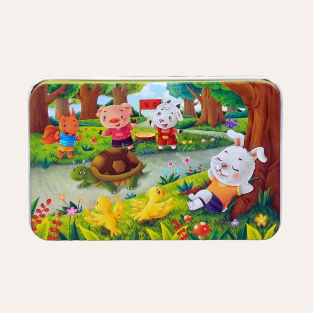 Puzzle La Course de la Tortue et du Lièvre