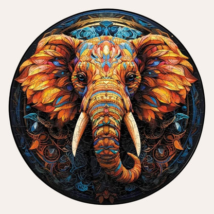 Puzzle Art Éléphant