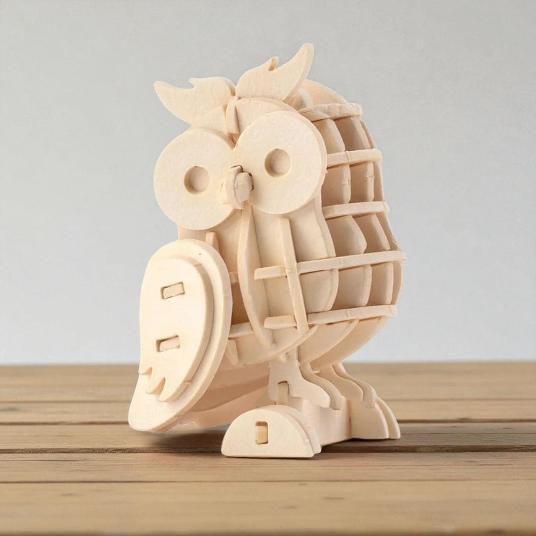 Puzzle 3D Hibou