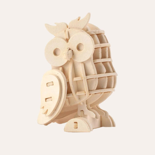 Puzzle 3D Hibou