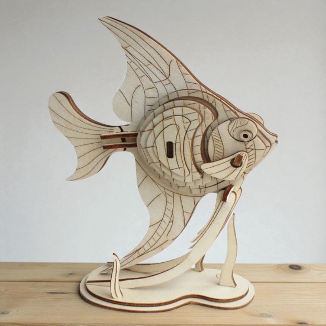 Puzzle 3D Bois Animaux