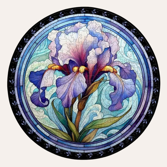 Puzzle Iris | Fleur