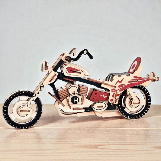 Puzzle 3D Bois Moto