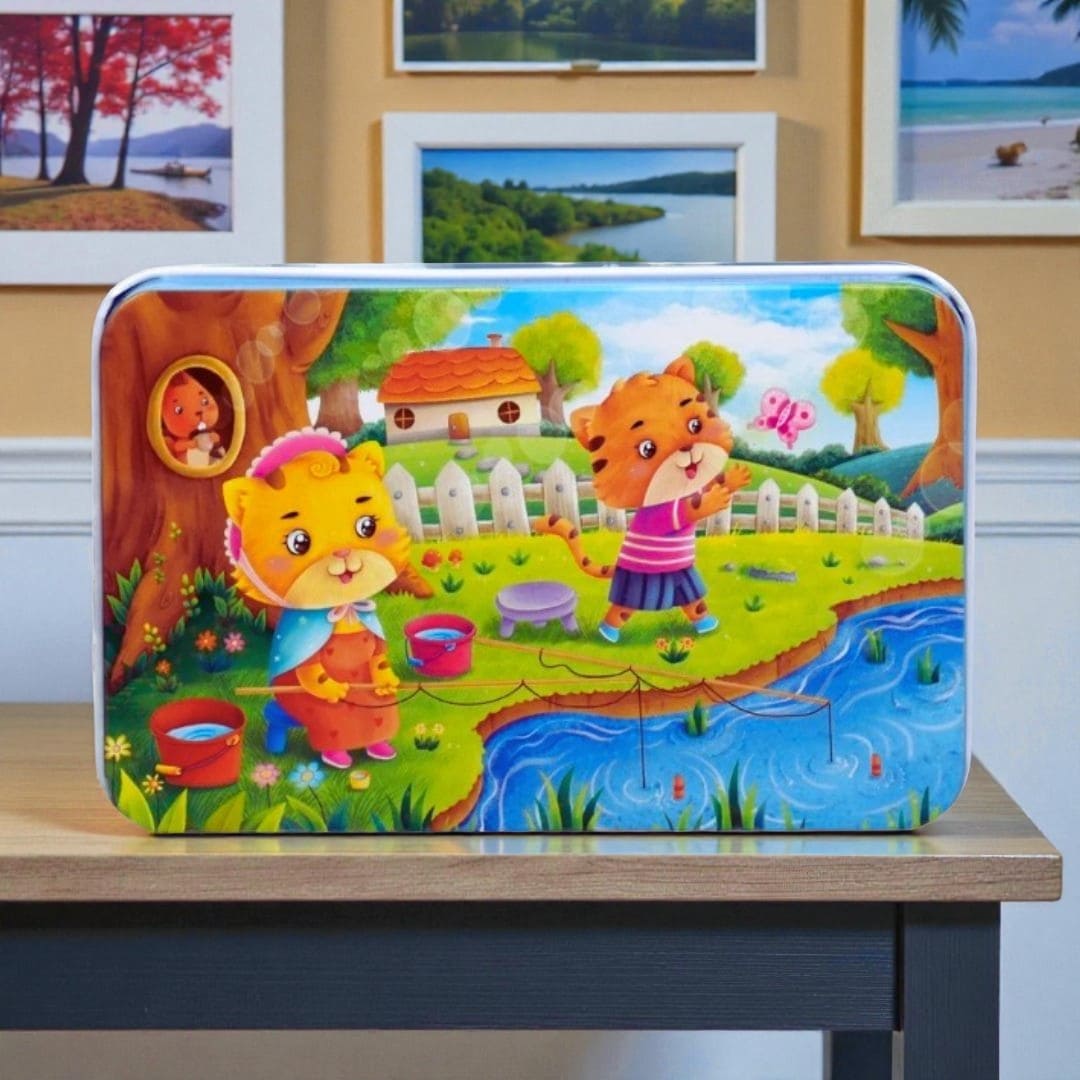 Puzzle Chats Pêcheurs