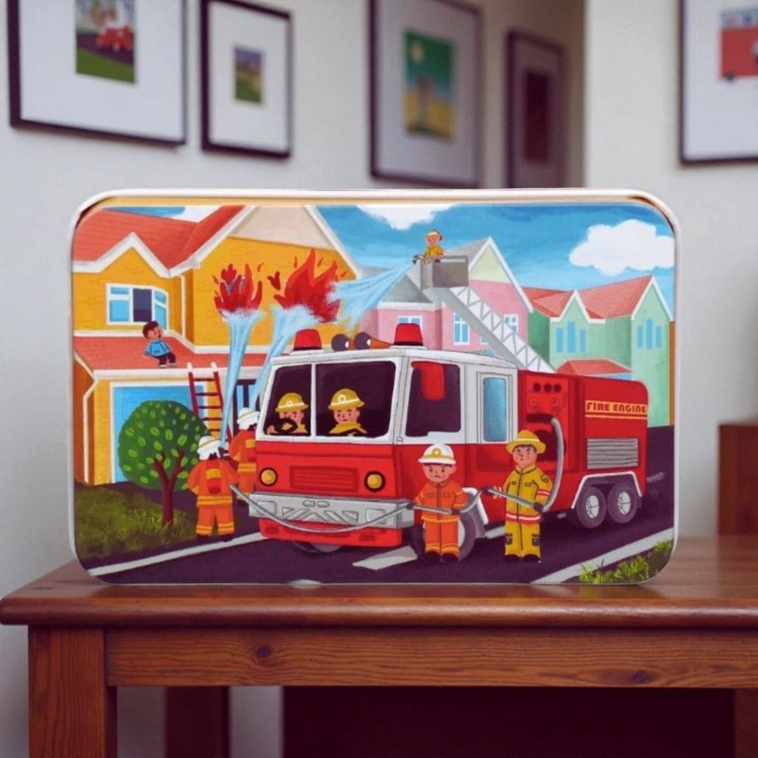 Puzzle Camion de Pompier