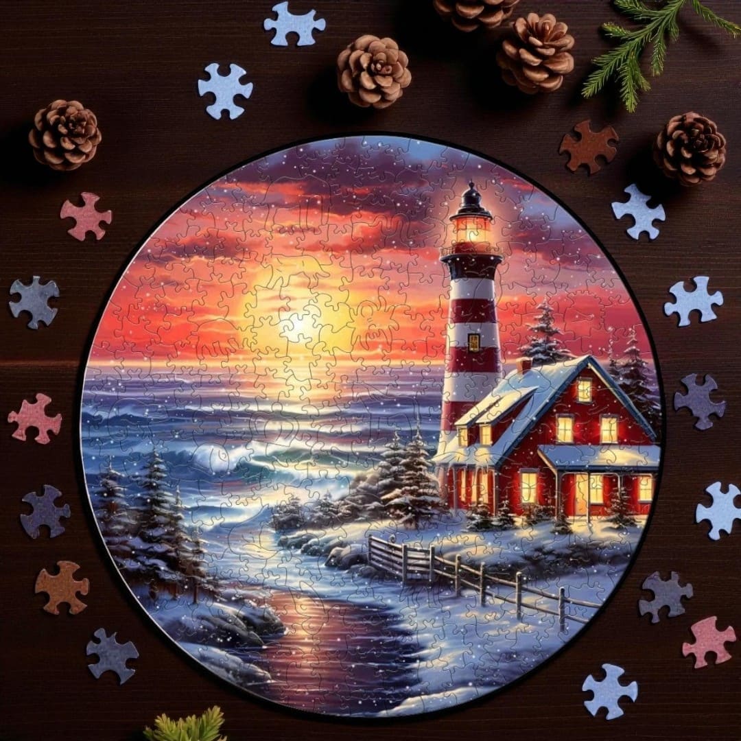 Puzzle Paysage Hiver