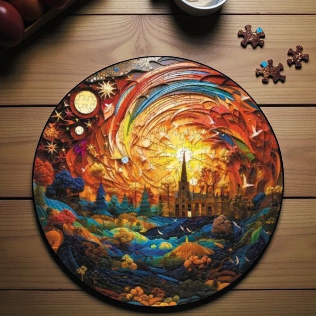 Puzzle Paysage Campagne