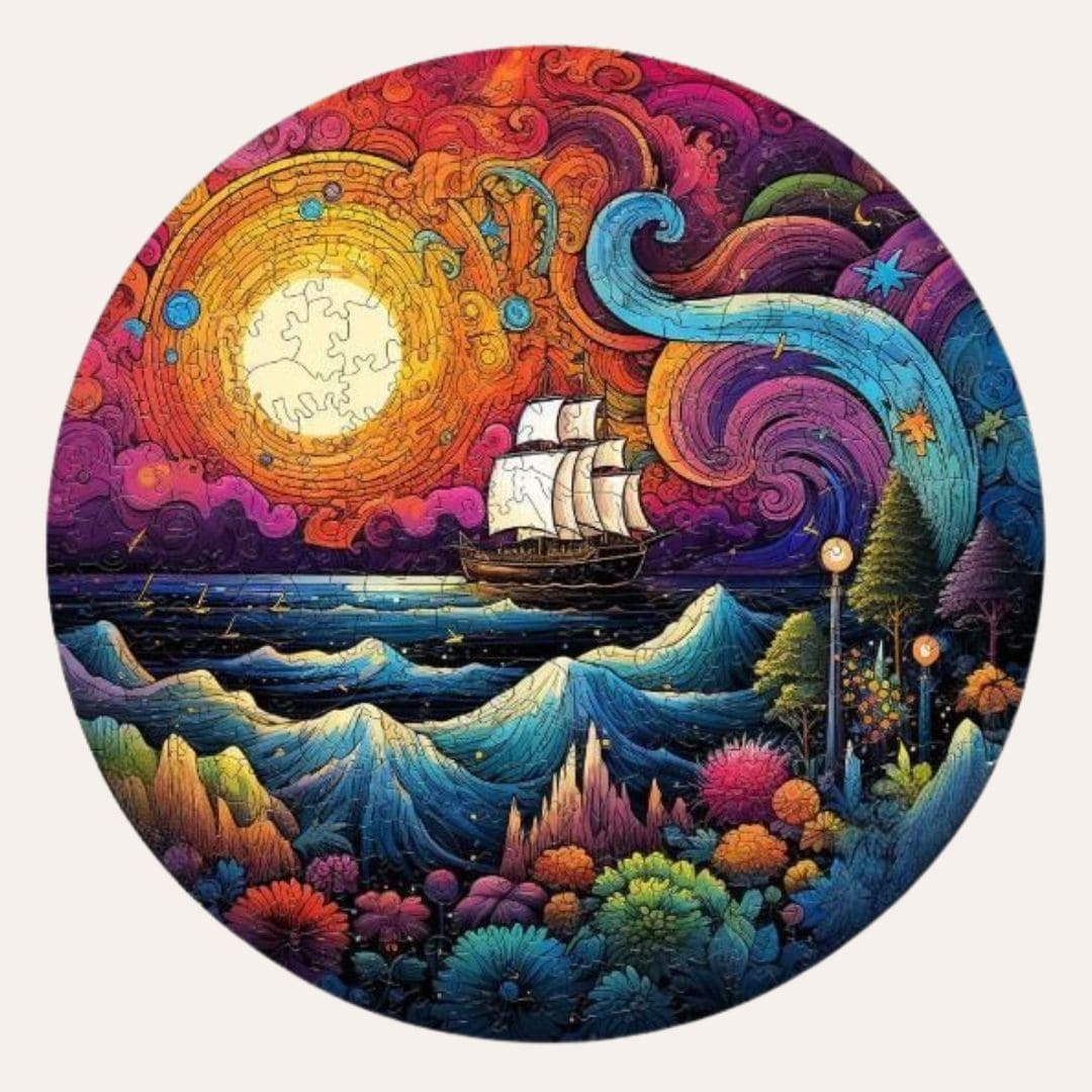 Puzzle Bateau Pirate