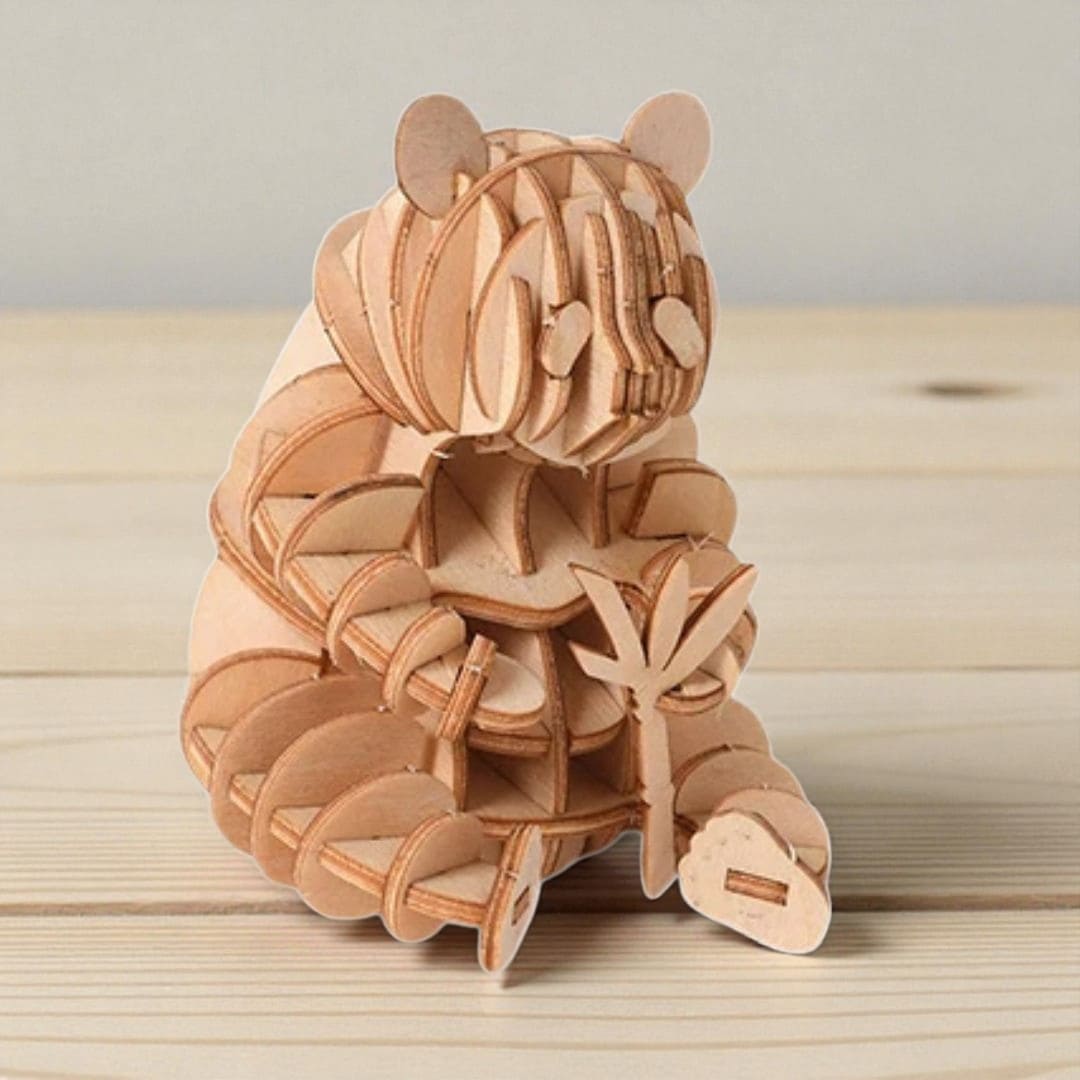 Puzzle 3D Panda
