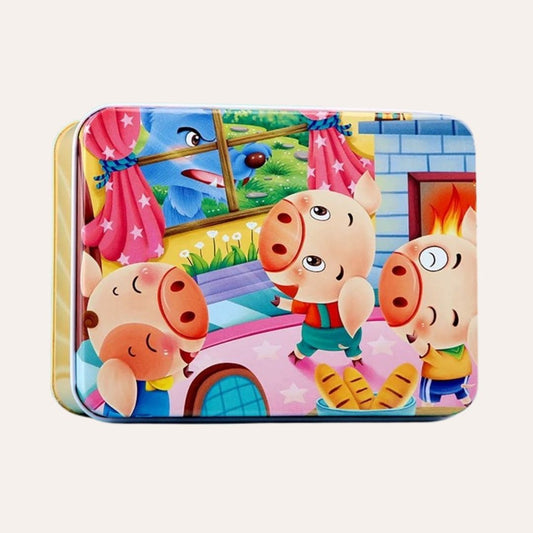 Puzzle Les Trois Petits Cochons