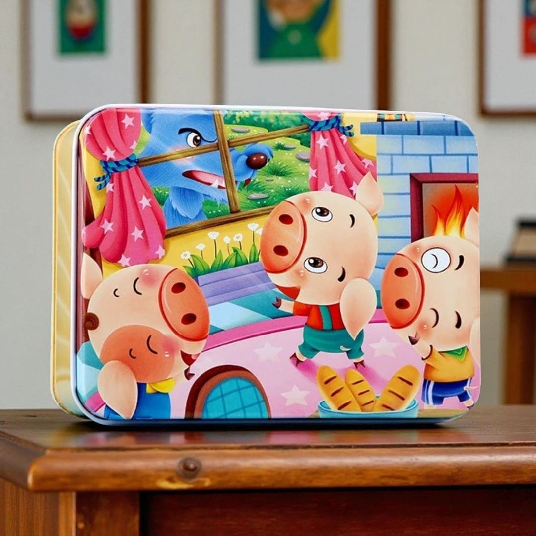 Puzzle Les Trois Petits Cochons