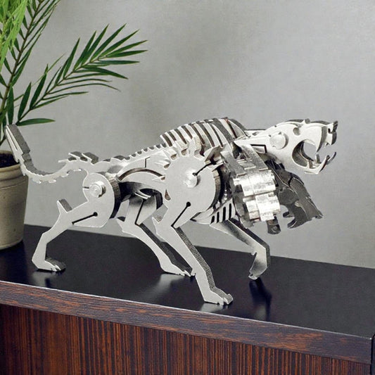 Sculpture 3D Chien à Trois Têtes