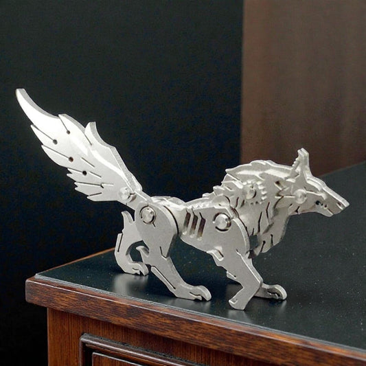 Sculpture 3D Loup