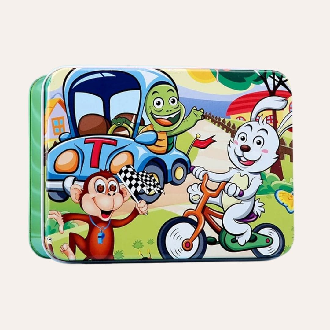 Puzzle Course des Animaux