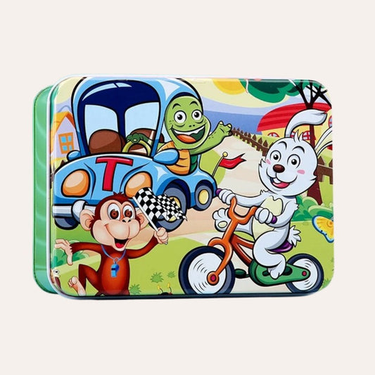 Puzzle Course des Animaux