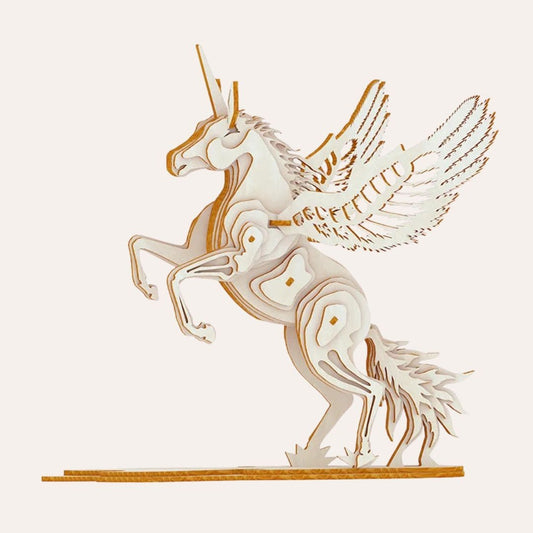 Puzzle 3D Pégase | Cheval