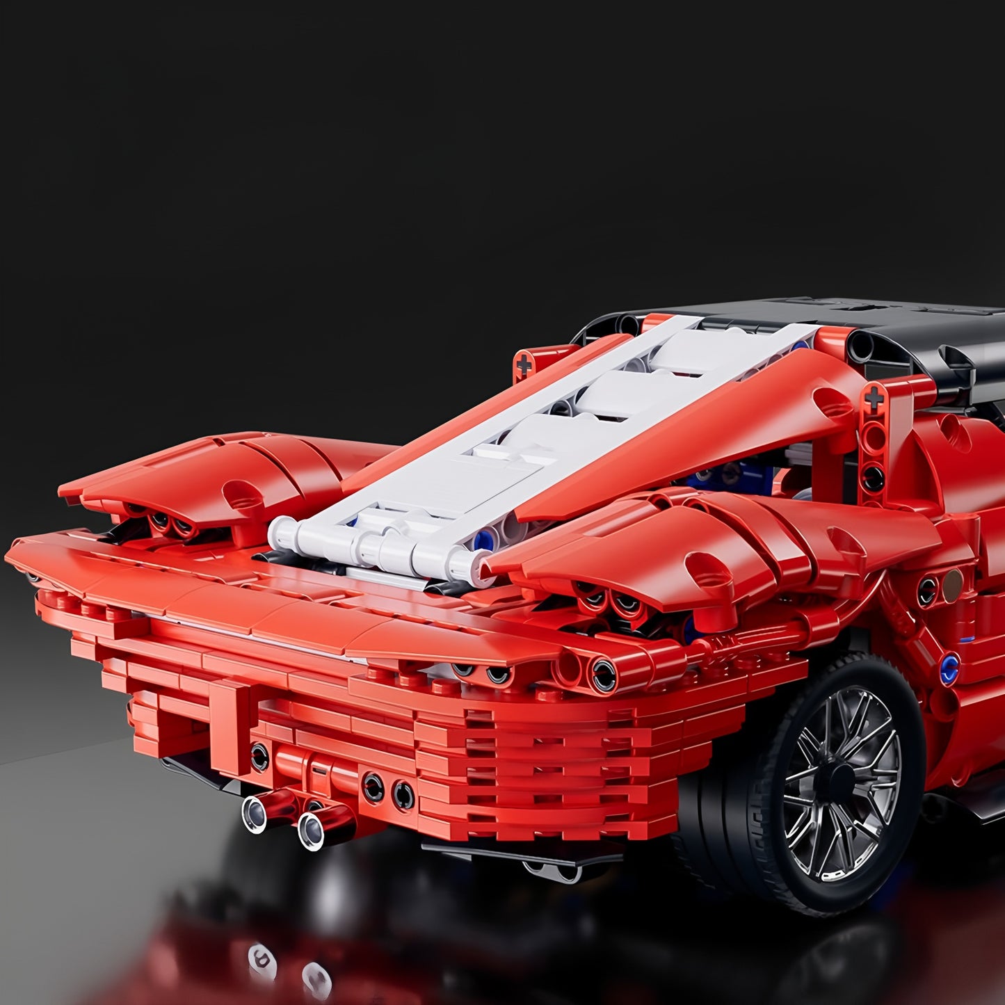 Puzzle 3D Voiture Rouge - Série 01