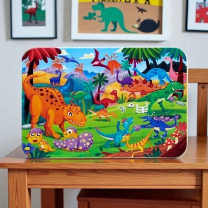 Puzzle Monde des Dinosaures