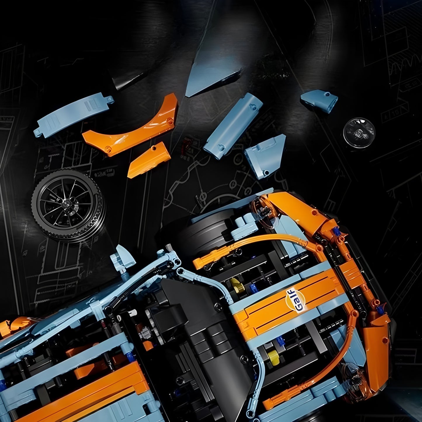 Puzzle 3D Voiture de Course - Nº77