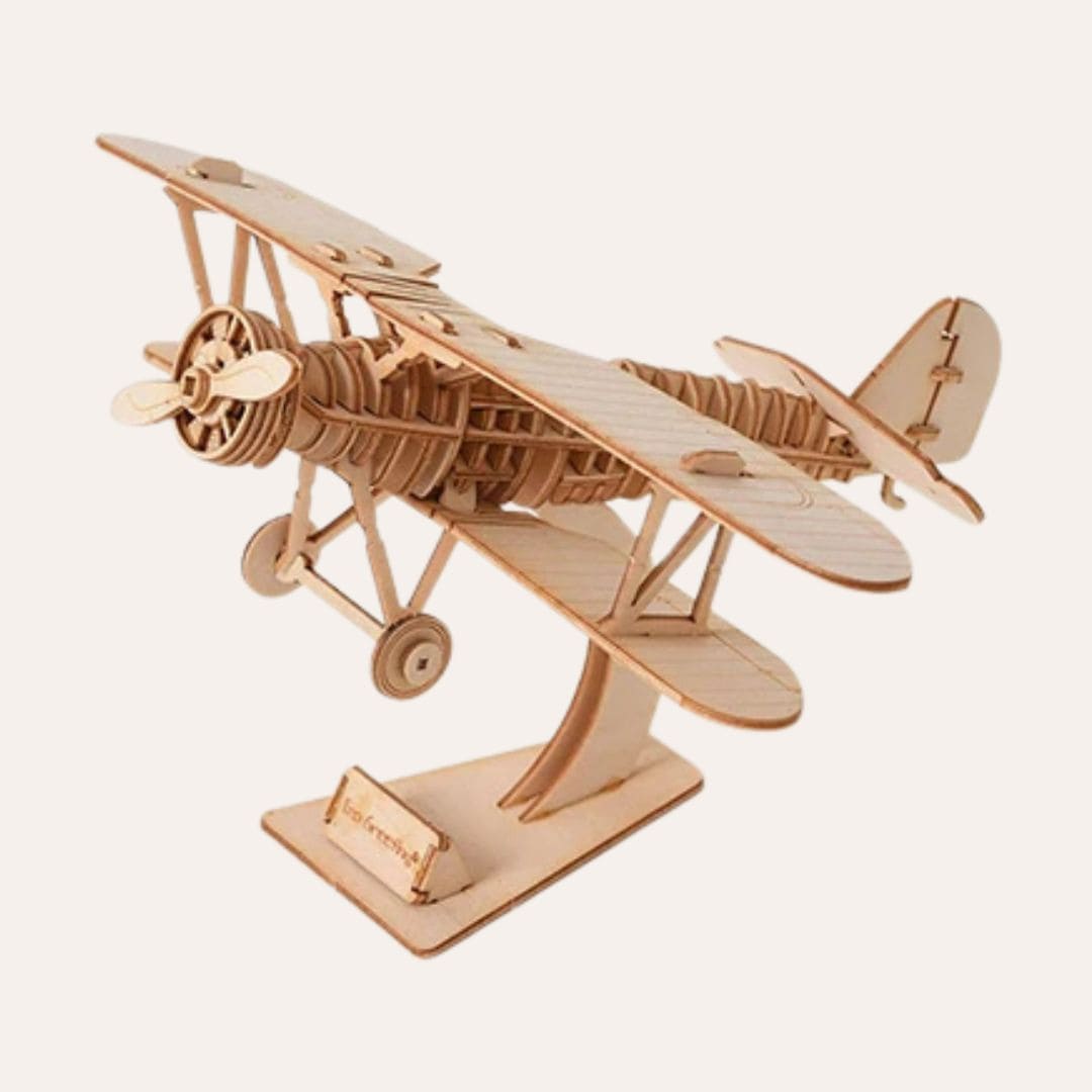Puzzle 3D Biplan | Avion