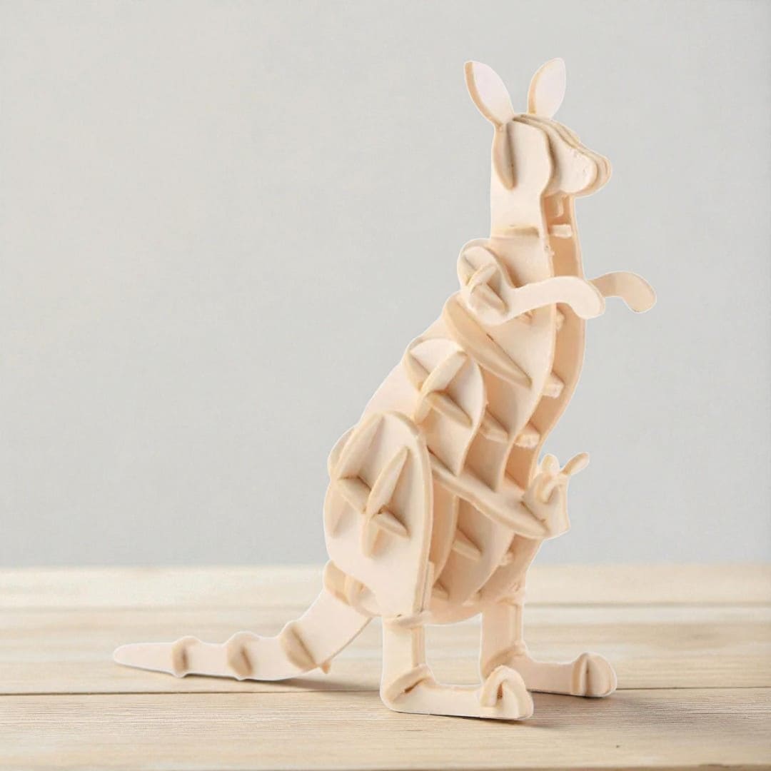 Puzzle 3D Bois Animaux